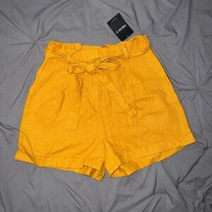 Mustard Yellow Shorts